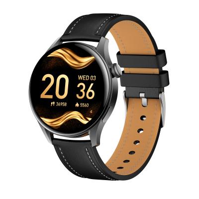 China IP68 Waterproof Touch Screen Round BT Calls Smart Watch 1.32 Inch 360x360 IPS HD 2.5D Screen Curved Screen Smartwatch Hs6621 Chip for sale