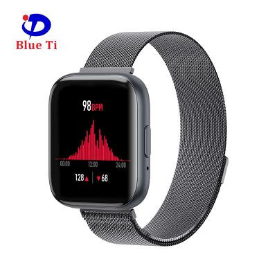 China Reloj Smart Watch 2019Square Full Touch Screen Blueti BT Touch Screen Blood Pressure Band Smart Watch GPS Navigation Full For Cell Phones IOS for sale