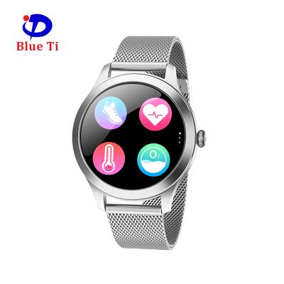 China 2021 24 Hour Heart Rate Sleep Ladies Smartwatch Pro Touch Screen Smartwatch KW10 With English-Russian Polish Language Reloj Smart Watch for sale