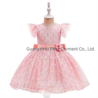 China New Arrival Wholesale Baby Clothes Girls Party Garment Ball Gown Lace Dress Princess for sale