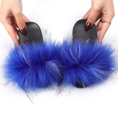 China 2021 Fashion Baby Shoes Baby House Shoes Bedroom Indoor Home Winter Warm Fox Faux Fur Fluffy Fuzzy Shoes Mother and Daughter Shoes Slipper for sale