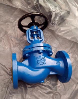 China DIN PN16 Industrial Water / Pipeline Bellow Sealed Globe Valve for sale