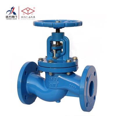 China DIN General Pn16 Cast Iron Price Control Steam Ball Valve for sale