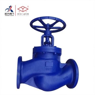 China pn16 dn150 flange end globe valve General Yuanda Valve Group cast function for sale