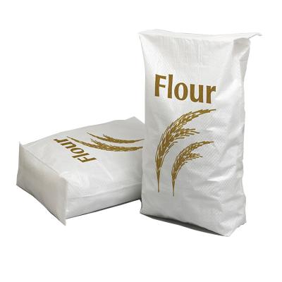 China Wholesale China Wheat Flour Moisture Proof PP Woven Bag 50 Kg Price for sale