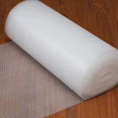 China Household Products High Quality Transparent Air Roll Material PE Bubble Quilt Durable Single Film Roll for sale