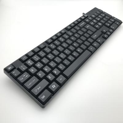 China Office Wireless Desktop Colored Computer Accessories With Cable OEM Wired USB Spanish Custom Keyboard for sale