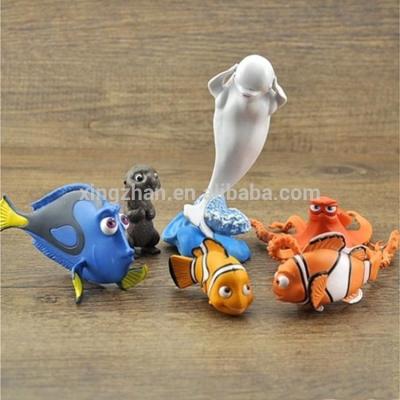 China Cartoon Toy Hot Cartoon Movie The Nemo Character Plastic Action Figure OEM PVC Action Numbers Animal Toys For Kid for sale