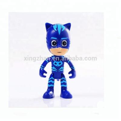 China Cartoon Toys Cartoon Character Masked Man PVC Action Figure Customized Plastic Action Numbers Toys for sale