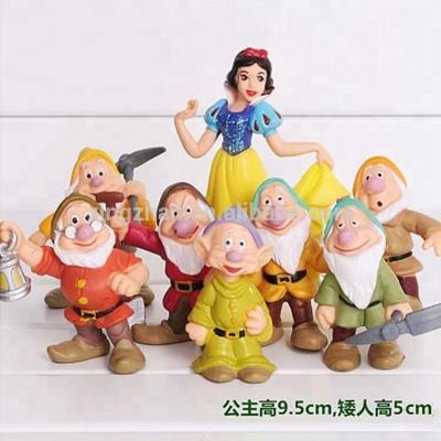 China Cartoon Toy The Man Small And White Princess PVC Action Figures Plastic Action Figure Toys For Christmas Gifts for sale