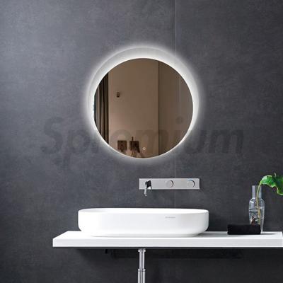 China Smart factory illuminated original touch screen bathroom mirror for sale