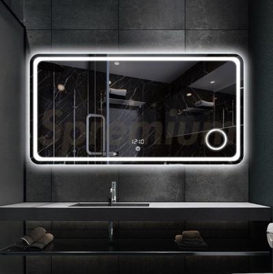 China Customized Illuminated Led Cosmetic Mirror Large Wall for sale