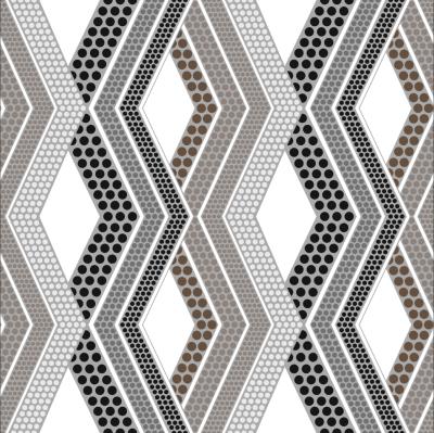 China Industrial modern popular geometric style 3d pvc interior wallpaper for sale