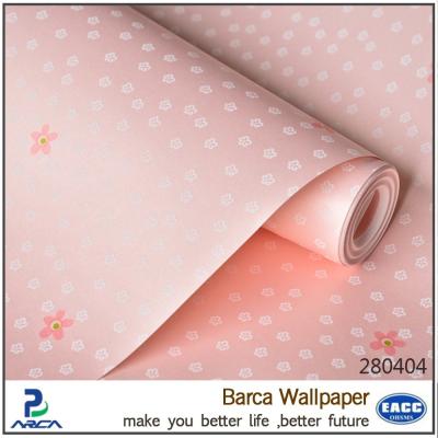 China FOR CHILDREN simple design kids bedroom acoustic classic nonwoven wallpaper for sale