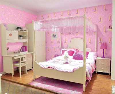 China Modern tangled anime wallpaper for kids bedroom decor for sale