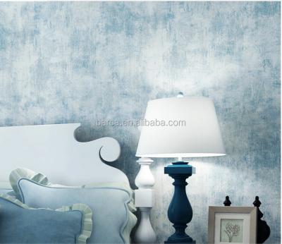 China Modern ocean blue concrete wallpaper 3d wallpaper for sale for sale