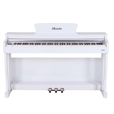 Κίνα Multifunction 91 digital piano hammer action keyboard piano MIDI 88 key piano προς πώληση