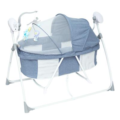 China 2020 Newest popular baby swing bed music play USB with blue tooth for sale