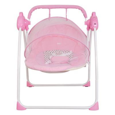 China Electric musical crib stroller swing chair cover baby cradle rocker for sale