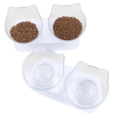 China Non-slip Type Viable Plastic Pet Food Bowl Melamine Color Melamine Cat Pet Supplies Cute Cat Bowl for sale