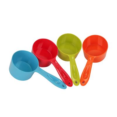 China Multicolor Stocked Melamine Doser Coffee Powder Scoop Pet Spoon Melamine Spoon for sale