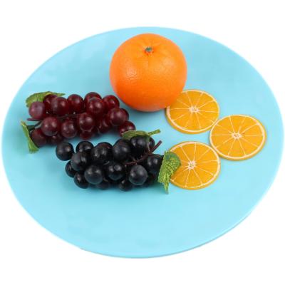 China Minimalist Melamine Solid Color Snack Salad Dessert Dish Dish for sale