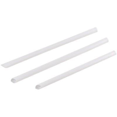 China Biodegradable Maize Tableware Naturall Solid Color Eco-Friendly Stocked White Biodegradable Biodegradable Straws Purely for sale