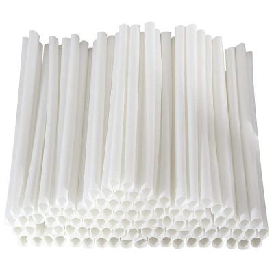 China Customized Colors Stocked Eco - Friendly Biodegradable Pattern Straight Disposable PLA Straws for sale