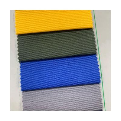 China Customized Woven Shrink-Resistant Plain Dyed White Twill Polyester Cotton 65/35 TC Fabric for sale