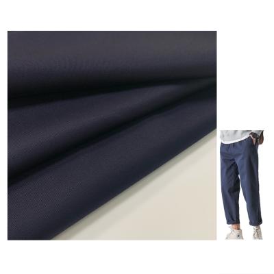 China 95 cotton 5 spandex stretch elastane antistatic custom twill fabric for pants for sale