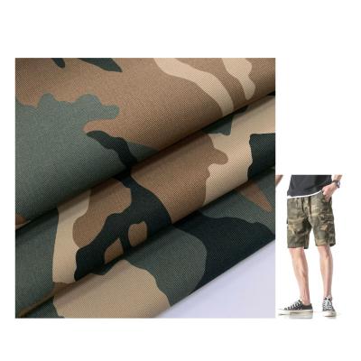 China Tear-resistant 100% cotton fabric camouflage twill fabric for factory-customized pants, jackets and other apparel for sale