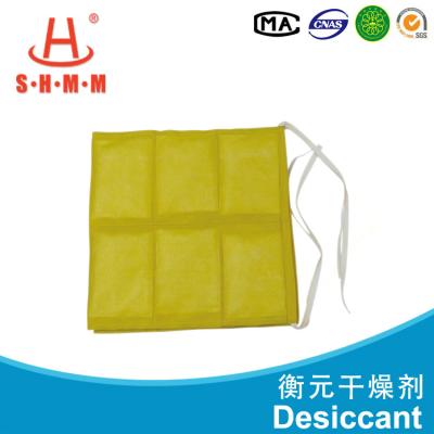 China 200% Absorption Capacity Effective Container Desiccant Bag For Reducing Air Humidity for sale