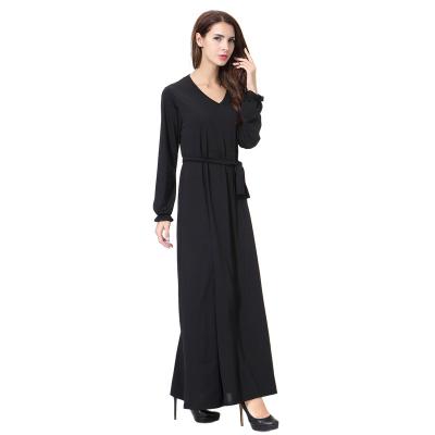 China Modest Women Muslim Dress Abaya Africa Islamic Clothing Middle East Adults 044 for sale