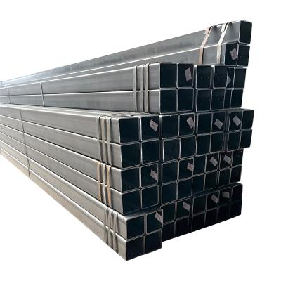 China Structure Pipe Q3555B Seamless Square Square Tube Large Diameter Rectangular Seamless Square Tube for sale