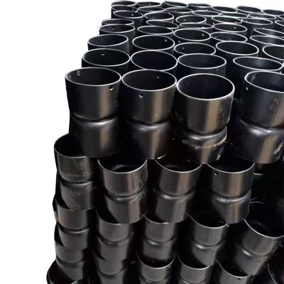 China Q195/Q215/Q235/Q345/#20/#45 DN125 flared electric power hot plastic-coated thread steel pipe for power plant engineering for sale