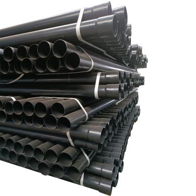 China Q195/Q215/Q235/Q345/#20/#45 hot plastic power threading plastic-coated n-hazard plastic-coated steel pipe hot-dip plastic rail pipe DN150 for sale