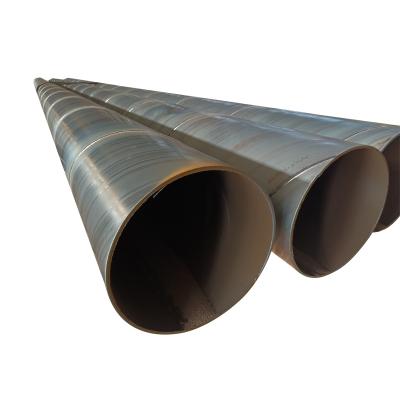 China Oil Gas Sewage Transmission Plant Supply Steel Pipe Welded Spiral Carbon Steel Pipes for sale