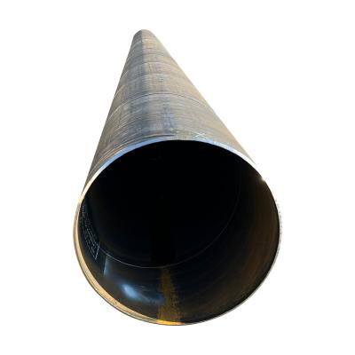 China Petroleum Gas Sewage Transport Bond Lined Carbon Steel Pe Coated Spiral Welded Steel Pipe for sale