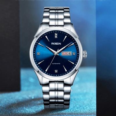 China OEM Competitive Mechanical Wristwatches Factory Price Date Luxury Mechanical Watches Brand Stainless Steel Luxury Minimalist Classic for sale