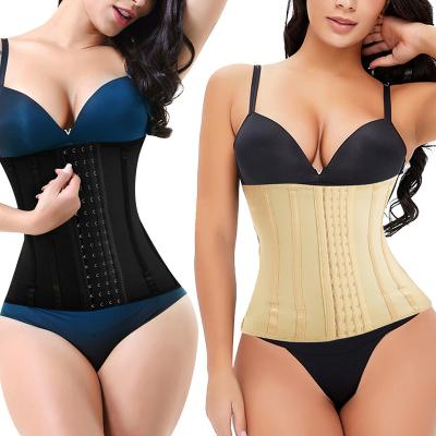 China Wholesale Antibacterial Surgical Belt Waist Trainer Adjustable Hooks Post Operarorias Faja Waist Trainer Shapewear for sale