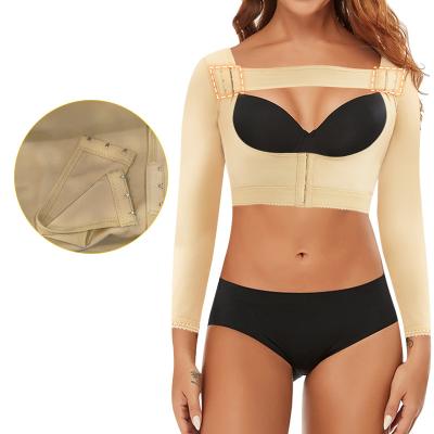 China High Antibacterial Compress Plus Size Gather Breast Breast Arm Barrel Mail Colombian Top Fajas Shapewear for sale