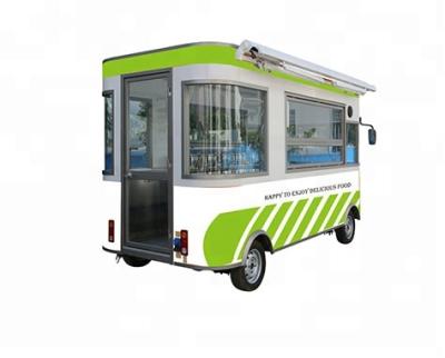 China BARBECUE Low Price Fast Food Making Electric Food Cart Modern Electric Mobile Food Cart for sale