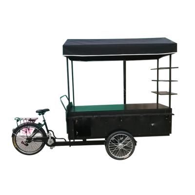 China HOT Electric Food Bike Mobile Commercial Cargo Vending Cargo Food Cart For Sale for sale