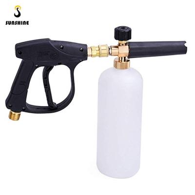 China High Pressure 3000PSI Car Gasket Cleaning Spray Gun with Quick Release Adapter Snow Foam Lance Cannon Assembly for sale