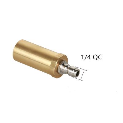 China Brass Material High Pressure Car Cleaning Washer 1/4 Inch Quick Connect Rotating Ceramic Nozzle Nozzle for sale