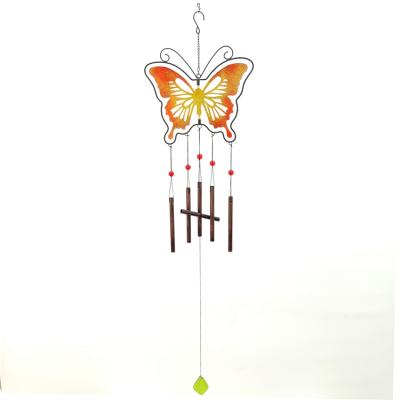 China Europe goods and high quality outdoor beautiful wind chimes texture solar wind chimes for sale