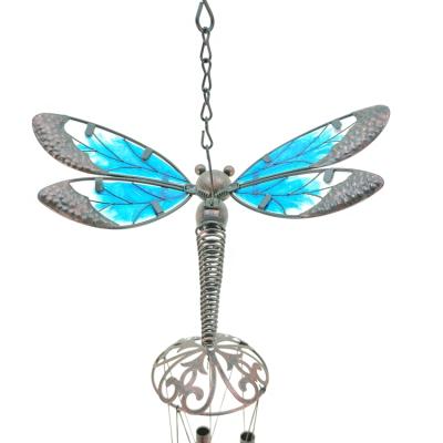 China Art Decor The Best-Selling Color and Simple and Convenient Dragonfly Chime Gift Bell Wind Chimes for sale