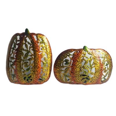 China New Type Modern Halloween Pumpkin Interesting Price Decorative Candle Holder for sale