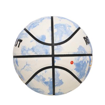 China Basketball Playing Reidonst Wholesale Customized Logo PU Leather Basketball Training Match Street Basketball Indoor Outdoor Size 7 for sale