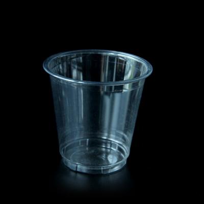 China 100% Eco-friendly Disposable Clear Plastic Pet Jam Tasting Cups for sale